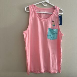 Chubbies Tank Top With Pocket Pink Men’s Size L
New